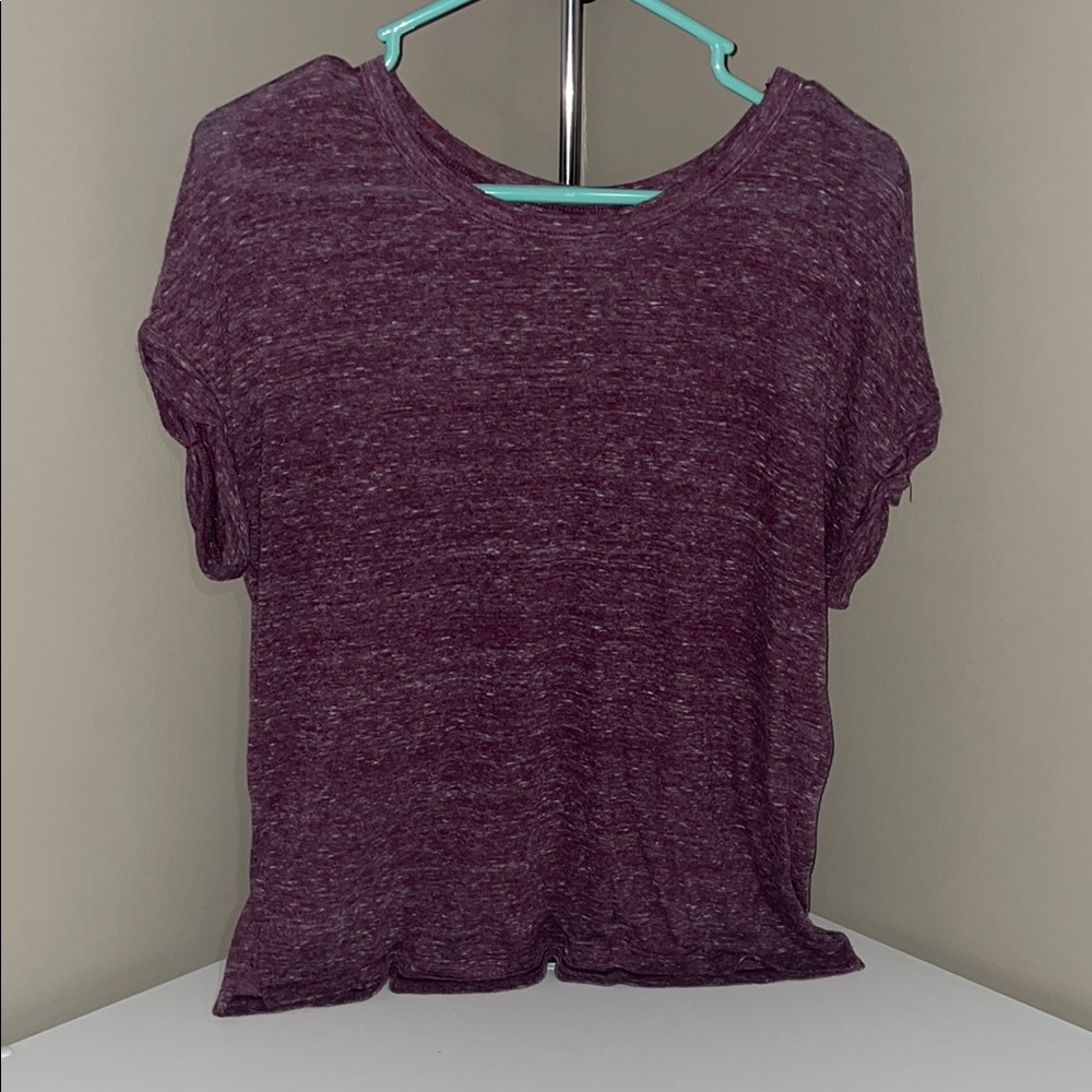 Women's Heathered Purple Top